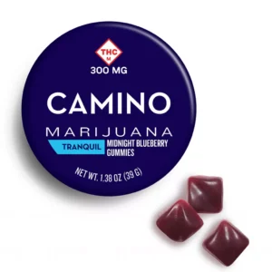 camino bliss gummies 300mg – midnight blueberry