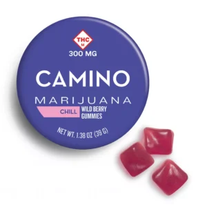 camino bliss gummies 300mg – wild berry