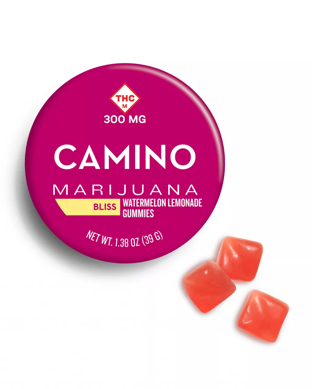 camino bliss gummies 300mg – watermelon lemonade camino bliss gummies 300mg – watermelon lemonade